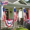 3 Pack 40" American Flag Windsock with Lights 4th of July Decorations